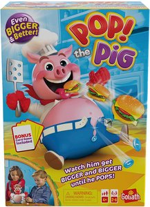 Pop the Pig game box showing a cartoon pig in a chef hat