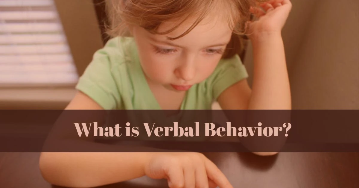 What is Verbal Behavior?: Another Type of ABA