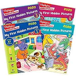 Four Highlights My First Hidden Pictures activity books